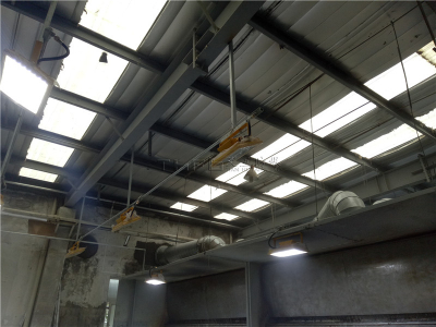 喷漆房防爆照明案例 